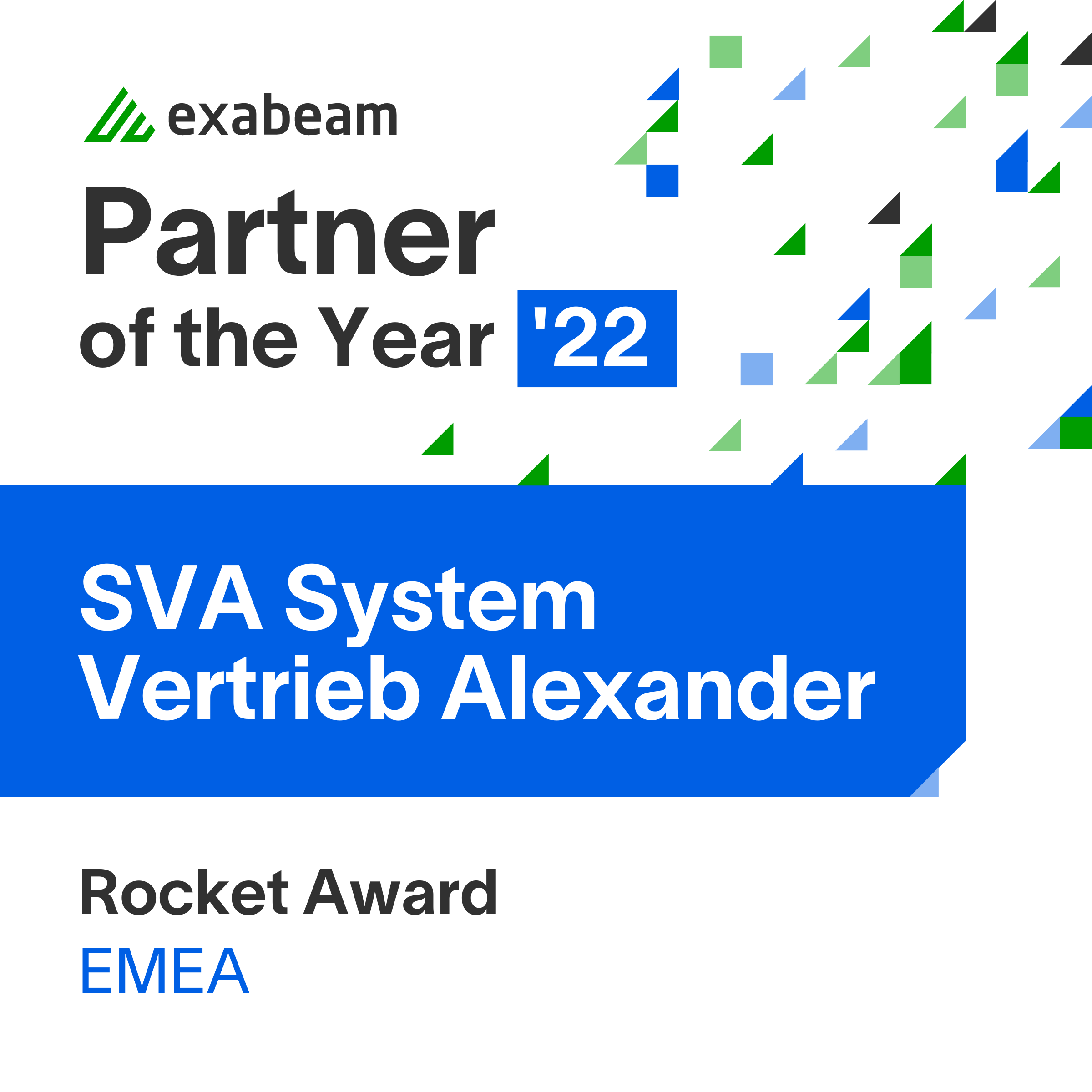 Rocket Award für SVA