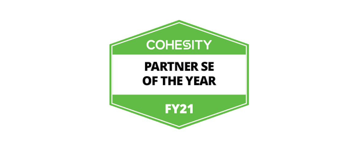 Cohesity Partner SE of the Year