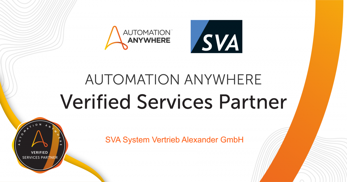 SVA ist Automation Anywhere Verified Services Partner