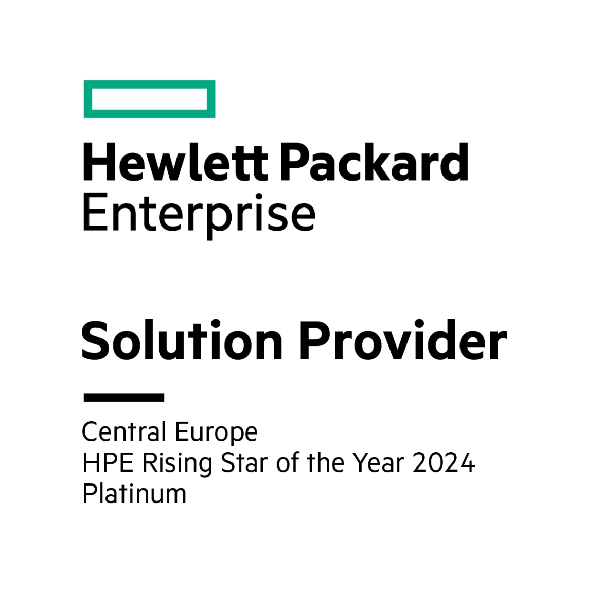 Hewlett Packard Enterprise Award