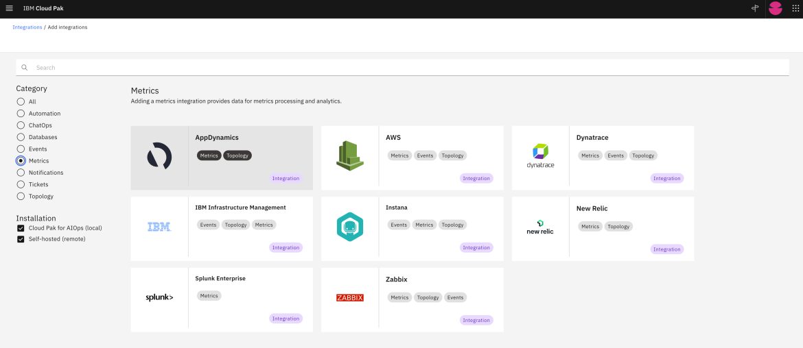 AIOps Integrations