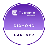 Extreme Networks Partnerstatus Badge