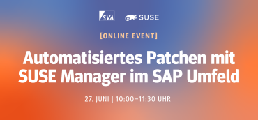 Automatisiertes Patchen mit SUSE Manager im SAP Umfeld Header