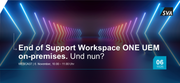 End of Support Workspace ONE UEM on-premises