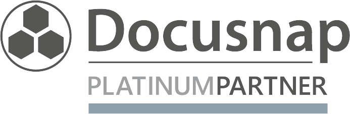 Logo der Platinum Partnerschaft zwischen Docusnap und SVA